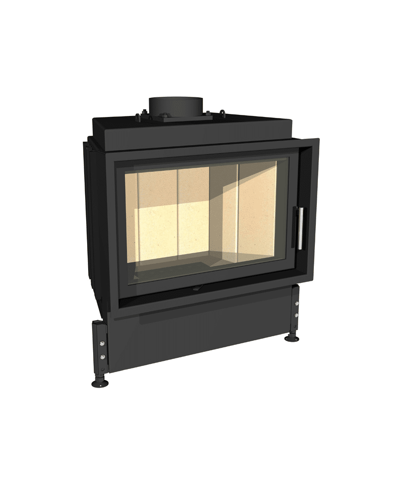 Semineu Cu Acumulare Pentru Case Pasive KOBOK Model Kazeta L LD 600/450