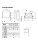 Semineu Cu Acumulare Pentru Case Pasive KOBOK Model Kazeta L LD 600/450